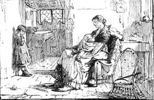 The Mother, by A. Hacker:...Institute of Painters in Oil Colours, 1883. Creator: Dawson.