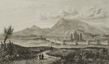 Mount Ararat, Armenia, 1838.  Creator: Augustin François Lemaitre.