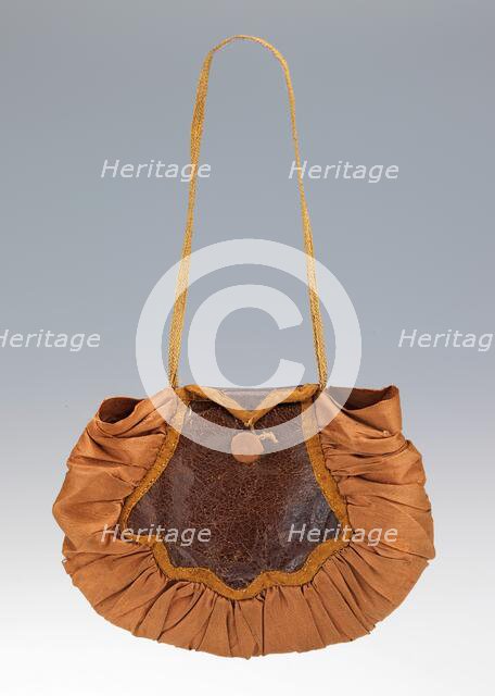 Bag, American, 1840-60. Creator: Unknown.