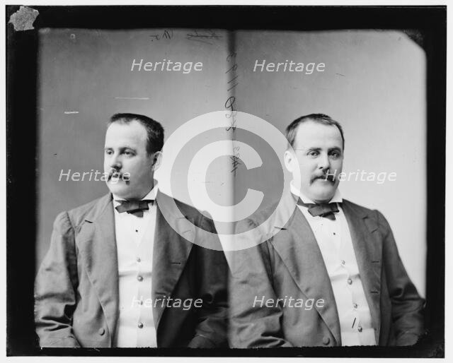 H.C. Dunne of Missouri, 1865-1880. Creator: Unknown.