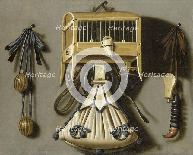 Still Life with Implements of the Hunt, 1678. Creator: Johannes Leemans.