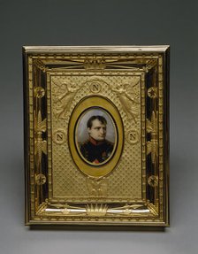 Napoleon I, 1812; Frame: 1808. Creator: Jean-Baptiste Isabey.