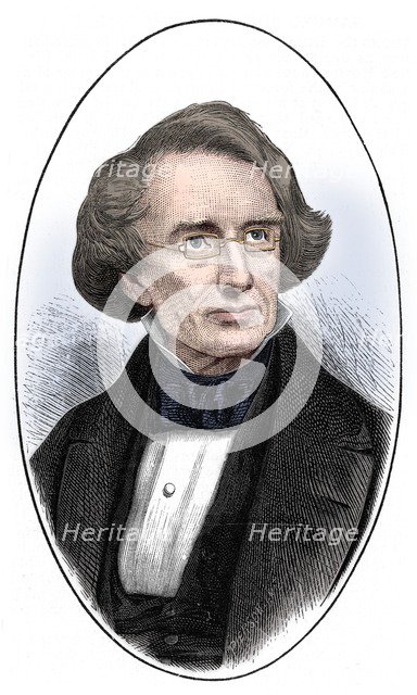 Samuel Finley Breese Morse, American artist and inventor, 1873. Artist: Unknown.