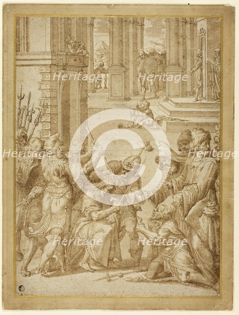 Crowning of Thorns, n.d. Creators: Christoph Schwarz, Joannes Stradanus, Jan Swart Van Groningen.