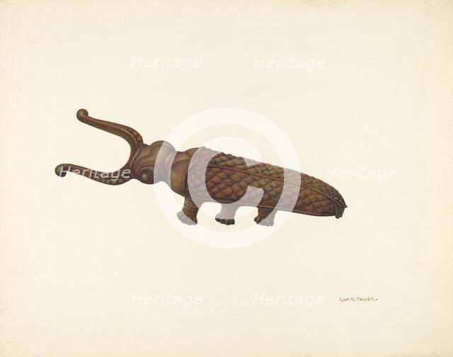 Bootjack, c. 1940. Creator: Robert W.R. Taylor.