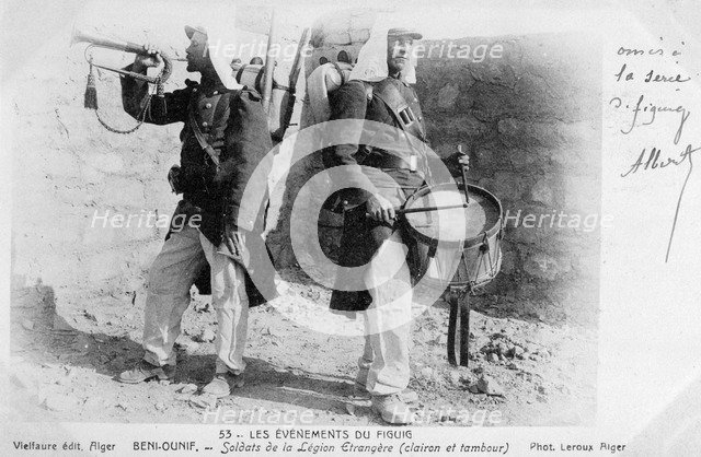 French Foreign Legion, Beni Ounif, Algeria, 1904. Artist: Unknown