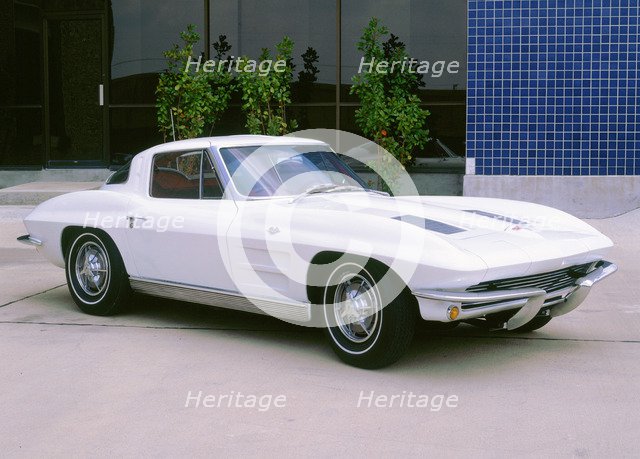 1963 Chevrolet Corvette Stingray. Artist: Unknown.