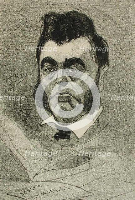 Louis-Joseph-Boniface Defré, 1858. Creator: Félicien Rops.