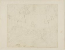 Study for House of Commons, from Microcosm of London, c. 1808. Creator: Augustus Charles Pugin.