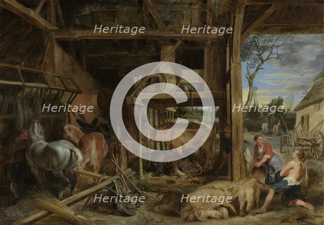 The Prodigal Son, c1618. Creator: Peter Paul Rubens.