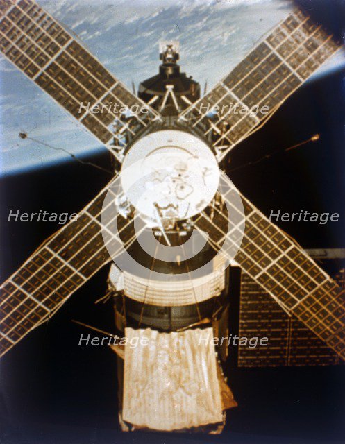 Last view of Skylab, 1974. Creator: NASA.