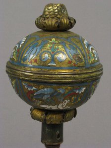 Spherical knop, German, late 12th century. Creator: Unknown.