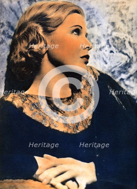 Jean Muir, American actress, 1934-1935. Artist: Unknown