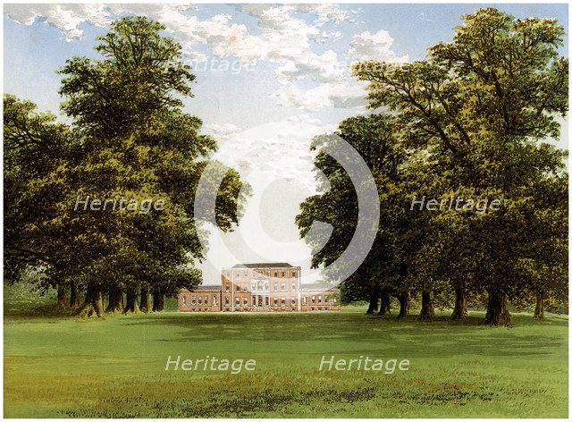 Aldby Park, Yorkshire, home of the Darley family, c1880. Artist: Unknown