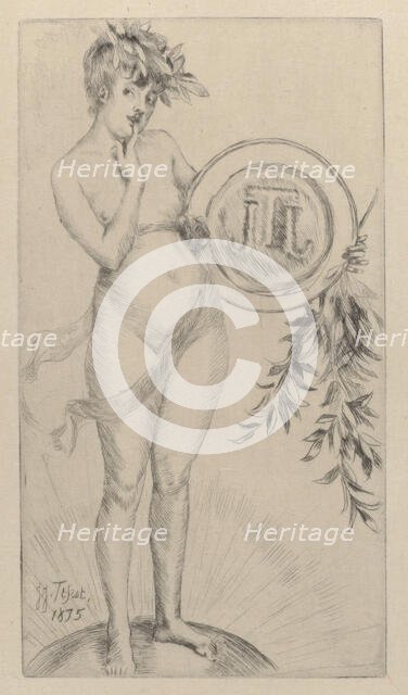 First Frontispiece (with the Monogram), 1875. Creator: James Tissot.