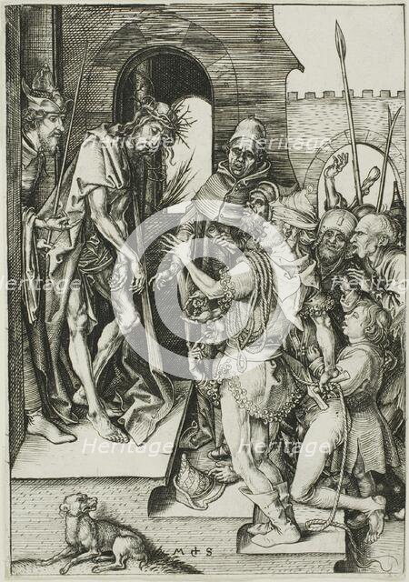 Ecce Homo, from The Passion, c. 1480. Creator: Martin Schongauer.