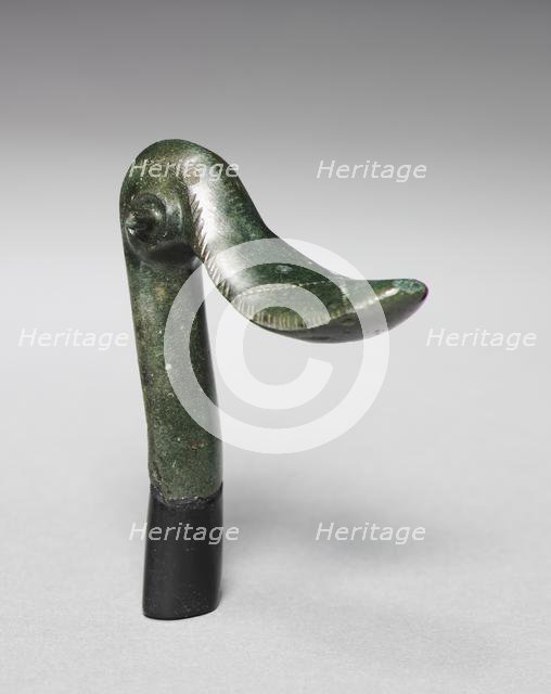 Duck Head Finial, c. 1400-1300 BC. Creator: Unknown.