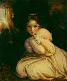 Felina with a Kitten, 1788. Creator: Sir Joshua Reynolds.