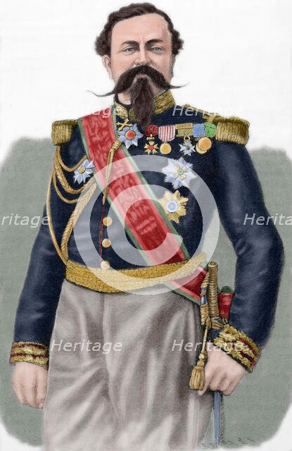 Edmond Le Boeuf (1809-1888), Marshal of France, 1885.  Creator: Unknown.