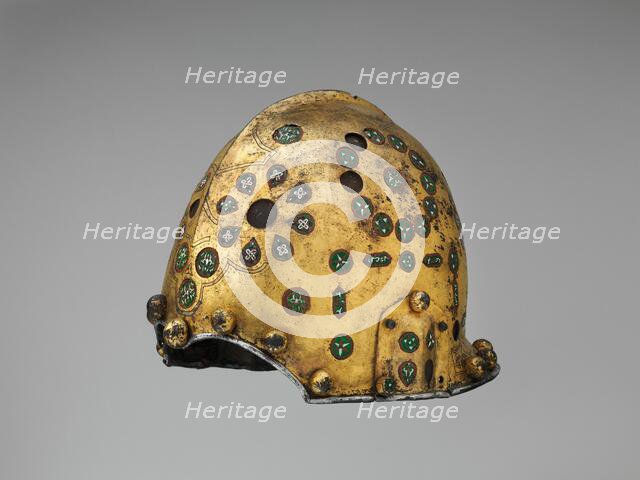 Helmet (Sallet), Spanish, possibly Granada, late 15th-early 16th century. Creator: Unknown.