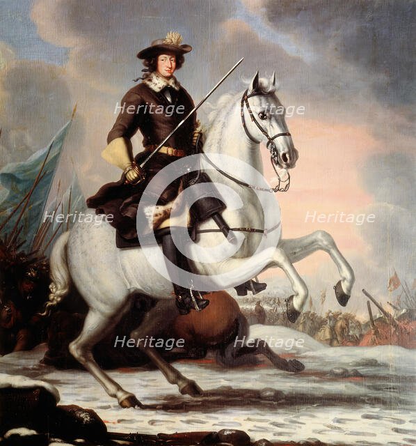 Karl XI, 1655-1697, King of Sweden, 1676. Creator: David Klocker Ehrenstrahl.