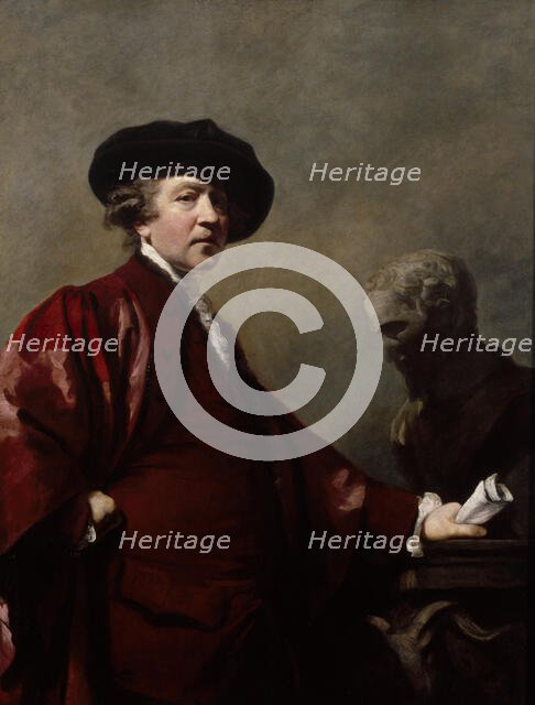 Self-portrait, c1780. Creator: Sir Joshua Reynolds.