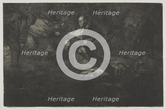 The Proverbs: God Creates Them and They Join Up Together, 1864. Creator: Francisco de Goya (Spanish, 1746-1828).