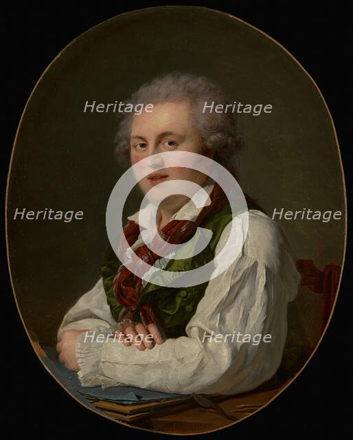 Portrait of Laurent-Nicolas de Joubert, 1787. Creator: Francois-Xavier Fabre.