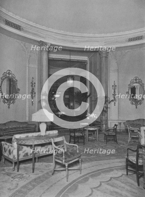 Looking from the Oval Palm Room into the Main Dining Room, Roosevelt Hotel, New York City, 1924. Artist: Unknown.