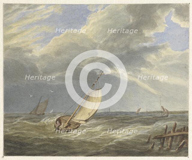 Seascape, 1849-1917. Creator: Matthijs Maris.