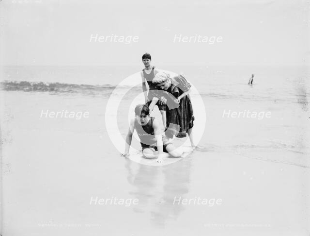 A Throw down, between 1900 and 1905. Creator: Unknown.