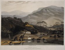 'A Kaffer Village', South Africa, 1804. Creator: Samuel Daniell.