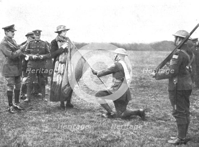'Le Retour des Vainqueurs; La princesse Patricia de Connaught fixant une branche... Creator: Unknown.