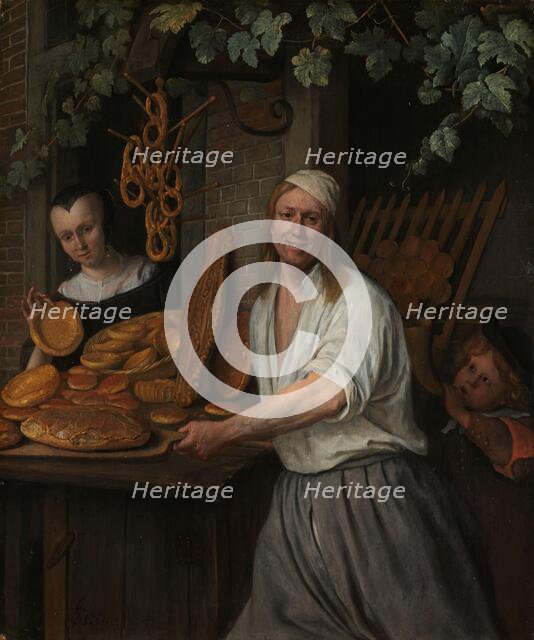 The Baker Arent Oostwaard and his Wife, Catharina Keizerswaard, 1658. Creator: Jan Steen.