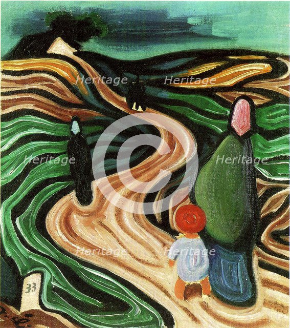 Cloud, 1933. Artist: Capek, Josef (1887-1945)