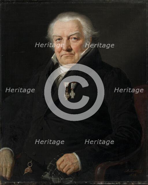 Professor, dr. med. J.D. Herholdt, 1832. Creator: David Monies.