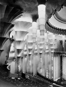 The auditorium of the New Victoria Cinema in Vauxhall Bridge Road, London, 1929. Artist: SW Newbery