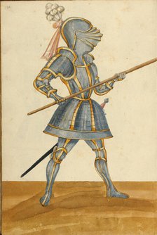 A Man in Armor, about 1560-1570. Creator: Unknown.