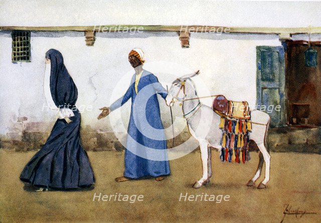 'A Financial Question', 1908.  Artist: Lance Thackeray