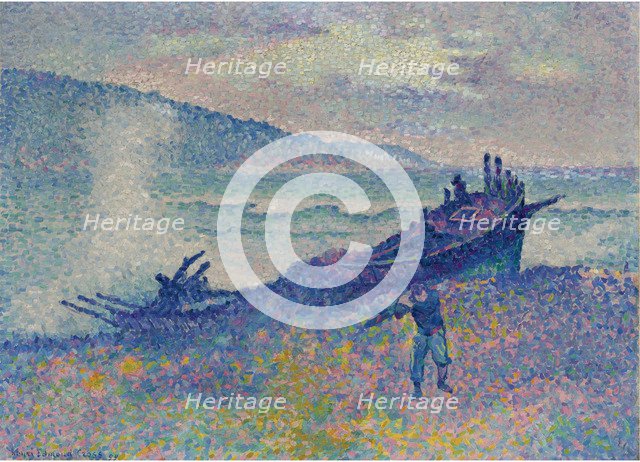 Shipwreck, 1899. Artist: Cross, Henri Edmond (1856-1910)