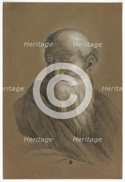 Bust of Bearded Old Man, n.d. Creator: Unknown.