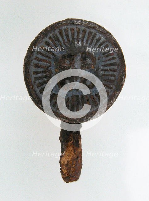 Belt Fitting, Frankish, 7th century. Creator: Unknown.
