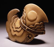 Bugaku Bird Headdress, early 19th century. Creator: Unknown.