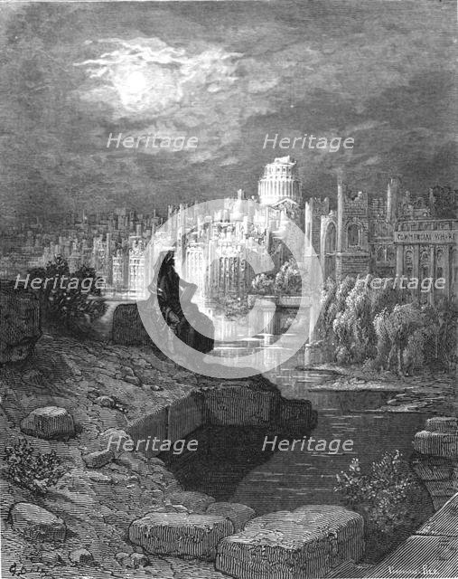 'The New Zealander', 1872.  Creator: Gustave Doré.