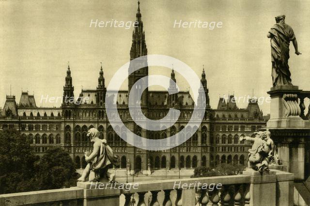 The Town Hall, Vienna, Austria, c1935. Creator: Unknown.