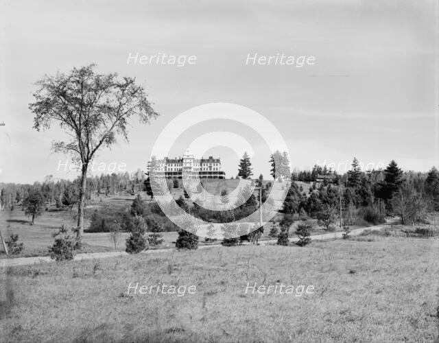 Forest Hills Hotel from Franconia Village, White Mountains, between 1890 and 1901. Creator: Unknown.