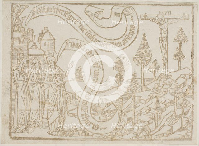 Page from the Canticum Canticorum (The Song of Solomon), ca. 1469-70. Creator: Unknown.