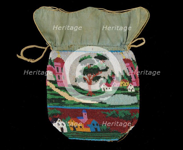 Pouch, American, 1820-40. Creator: Unknown.