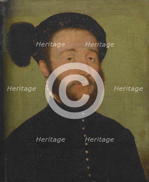 Portrait of René du Puy du Fou, about 1550. Creator: Corneille de Lyon.