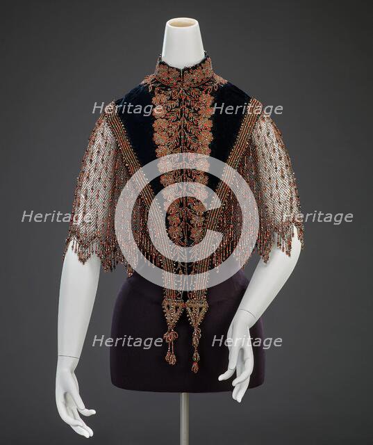 Cape, late 1880s. Creator: Unknown.